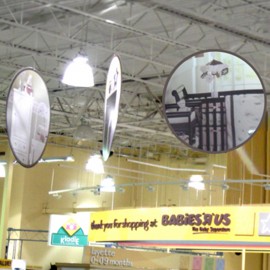 Round Ceiling Banner